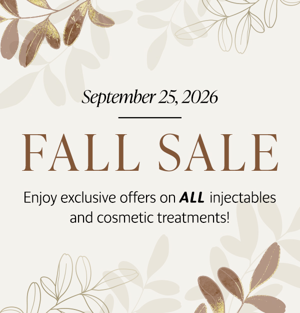 2026 Fall Sale