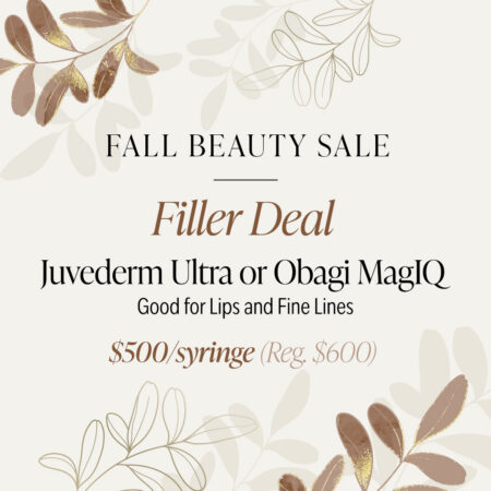 Filler Deal: Juvederm Ultra or Obagi MagIQ
