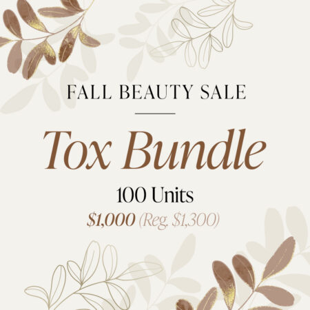 Tox Bundles: Botox or Xeomin (100 Units)