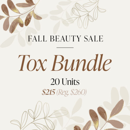 Tox Bundles: Botox or Xeomin (20 Units)